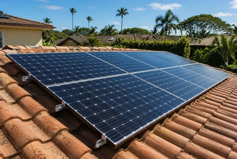 Installation de panneaux solaires à Pierrelongue