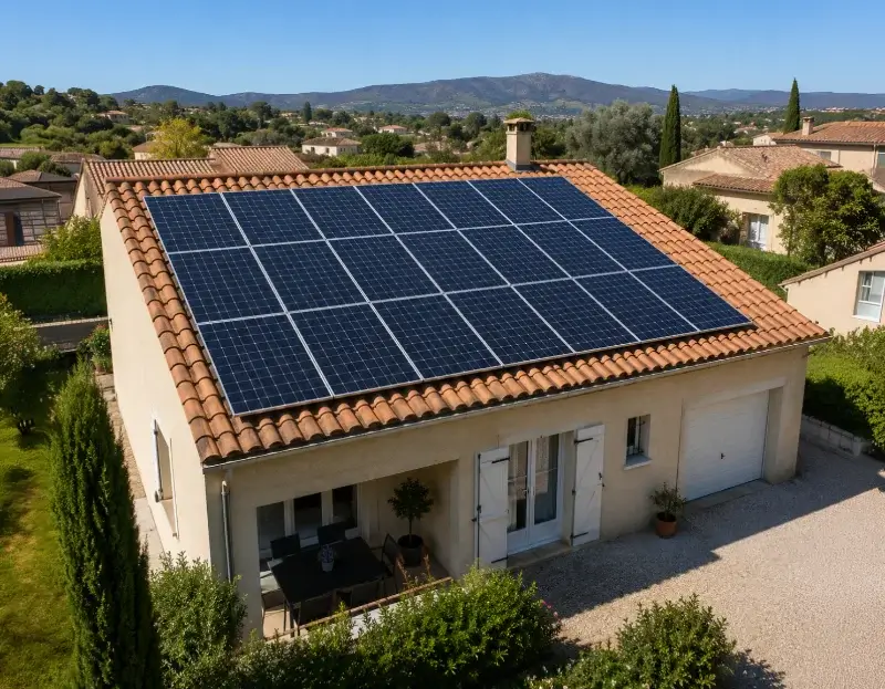 Prime à l'autoconsommation panneaux solaires Pierrelongue — aide financière de l'État